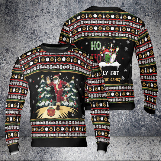 WW | Ho Ho Holy Shot Hässlicher Weihnachtspullover - HYPERFAVOR