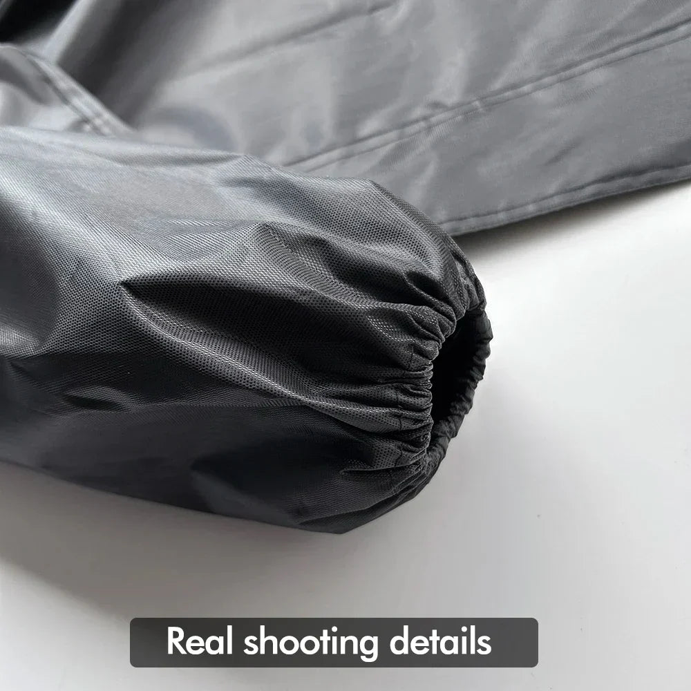 WW | Schwarze Regenjacke für Erwachsene - Wasserdicht & atmungsaktiv für den Outdoor-Einsatz