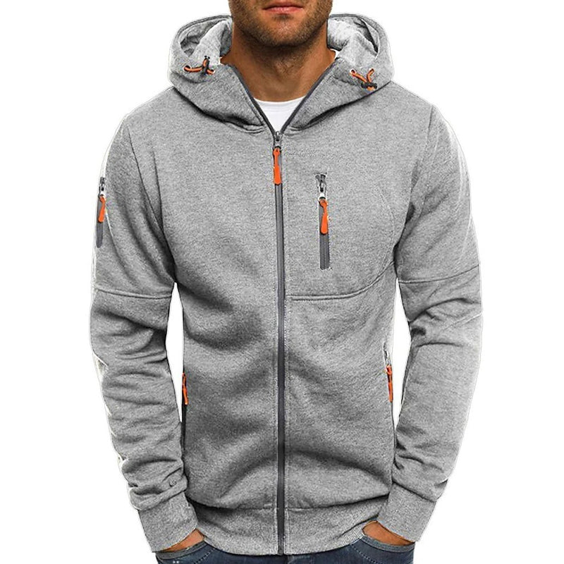 WW | Zipper Casual Warm Zip-Up Men