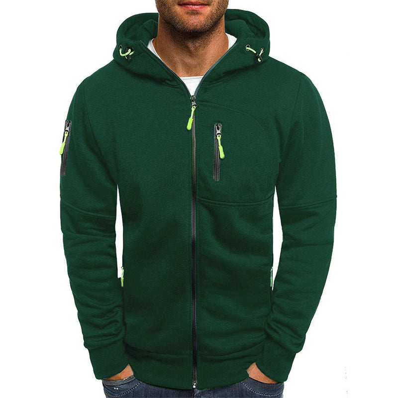 WW | Zipper Casual Warm Zip-Up Men