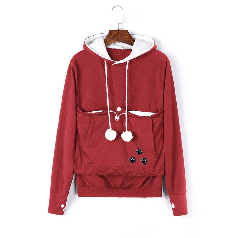 WW | Tasche für Haustiere Lange Ärmel Tragetasche für Haustiere mit Katzen Tasche Sweatshirt für Hunde