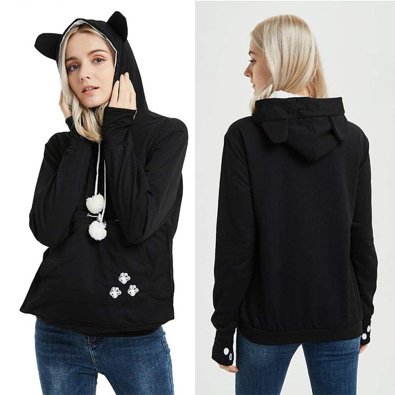 WW | Tasche für Haustiere Lange Ärmel Tragetasche für Haustiere mit Katzen Tasche Sweatshirt für Hunde
