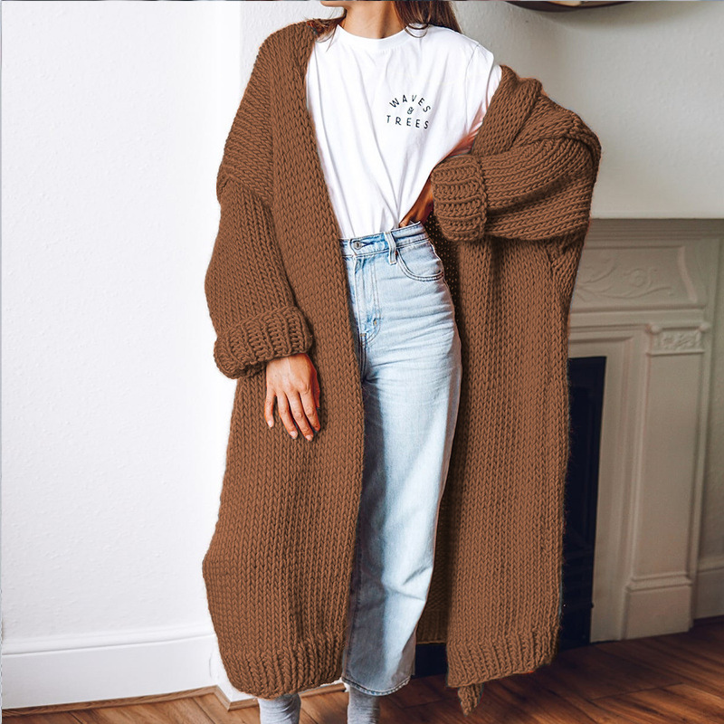 WW | Cardigan - Loose Women's Knitwear for Winter
