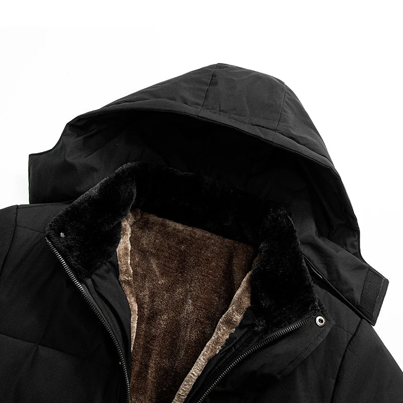 WW | Lined puffer jacket with fur