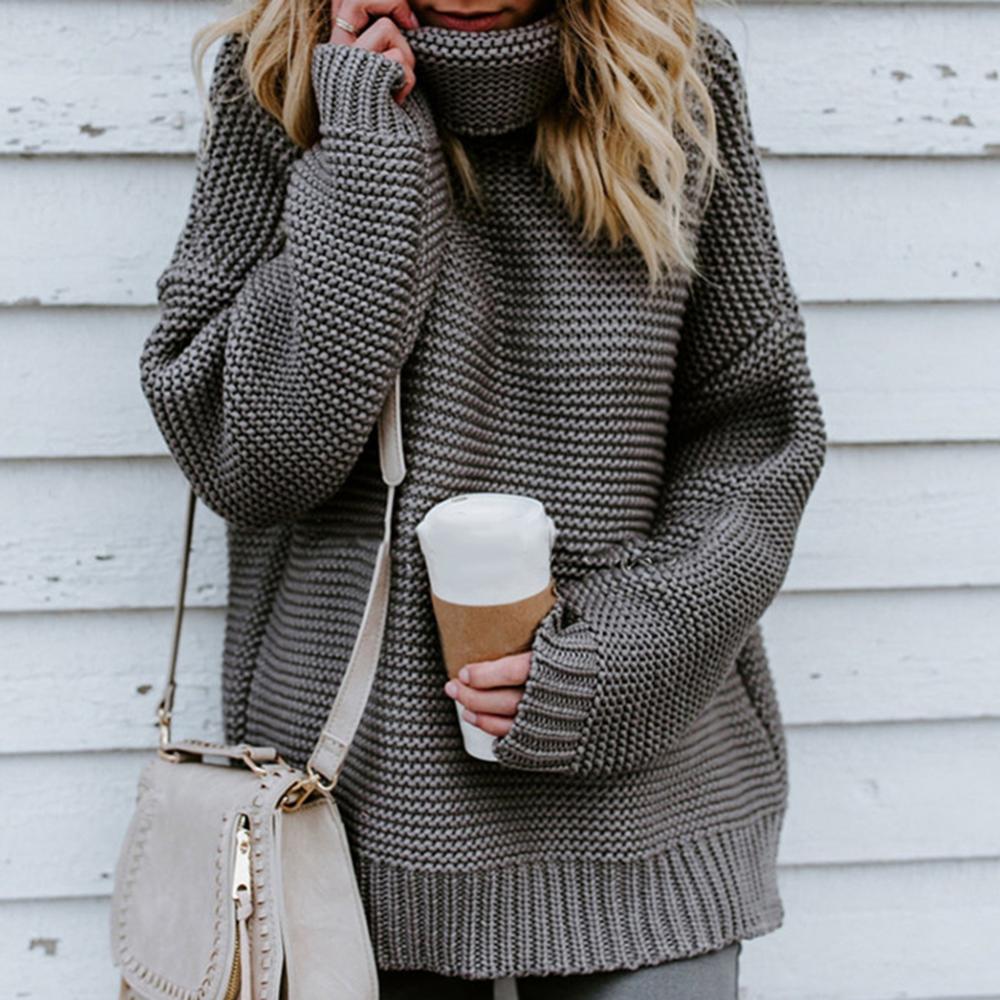 WW | Loose roll-neck sweater