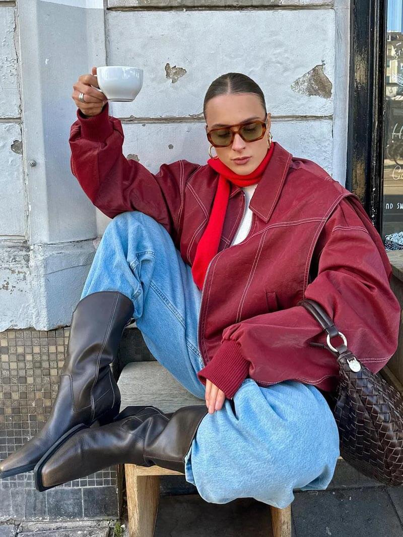 WW | Plus Size Cotton Jacket Long Sleeve