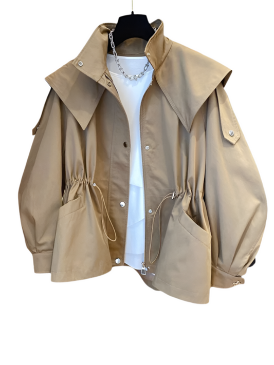 WW | Leichte Sportjacke mit Kapuze - Ideal für Outdoor-Aktivitäten für Frauen
