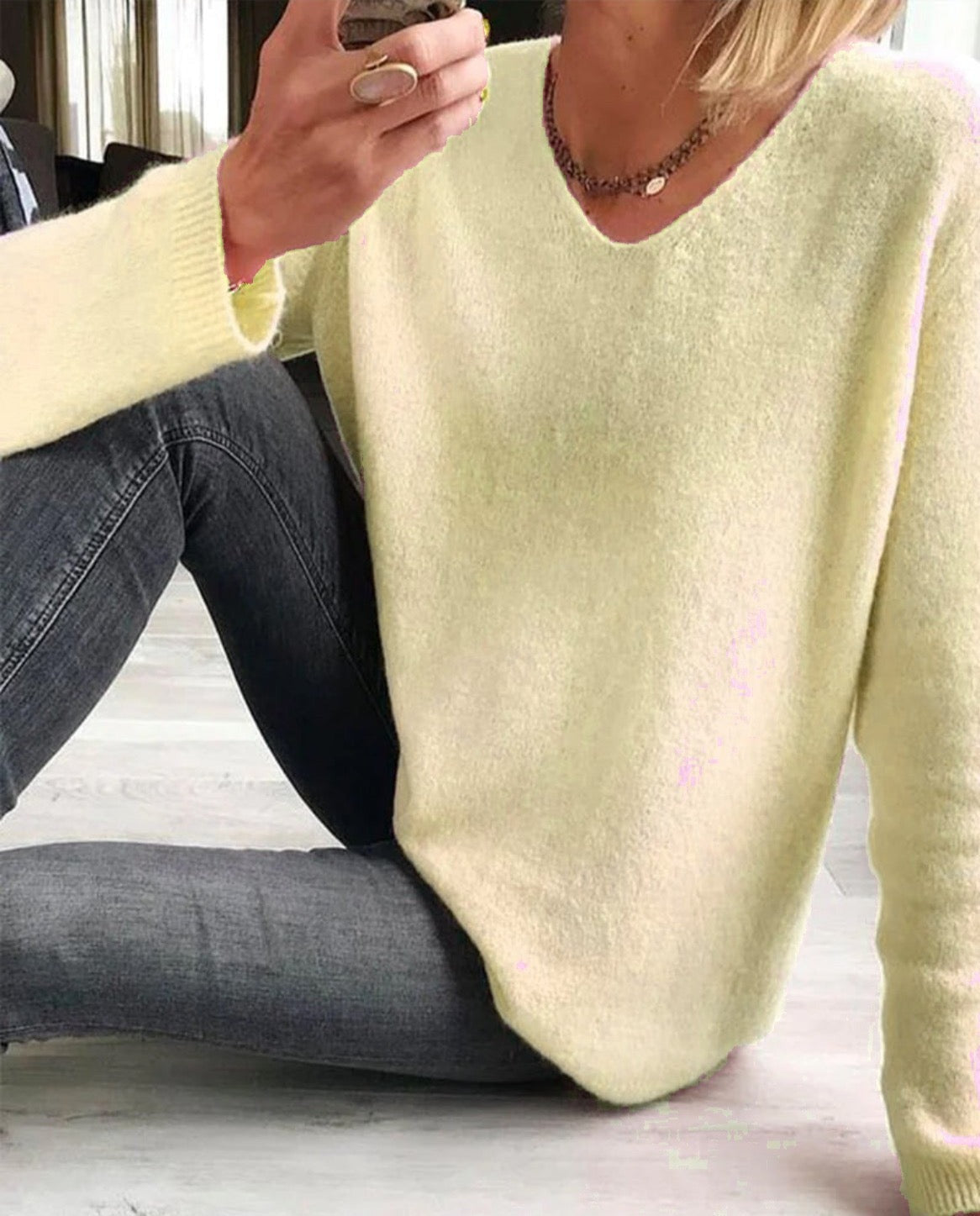 WW | Easy Long-Sleeved Jumper