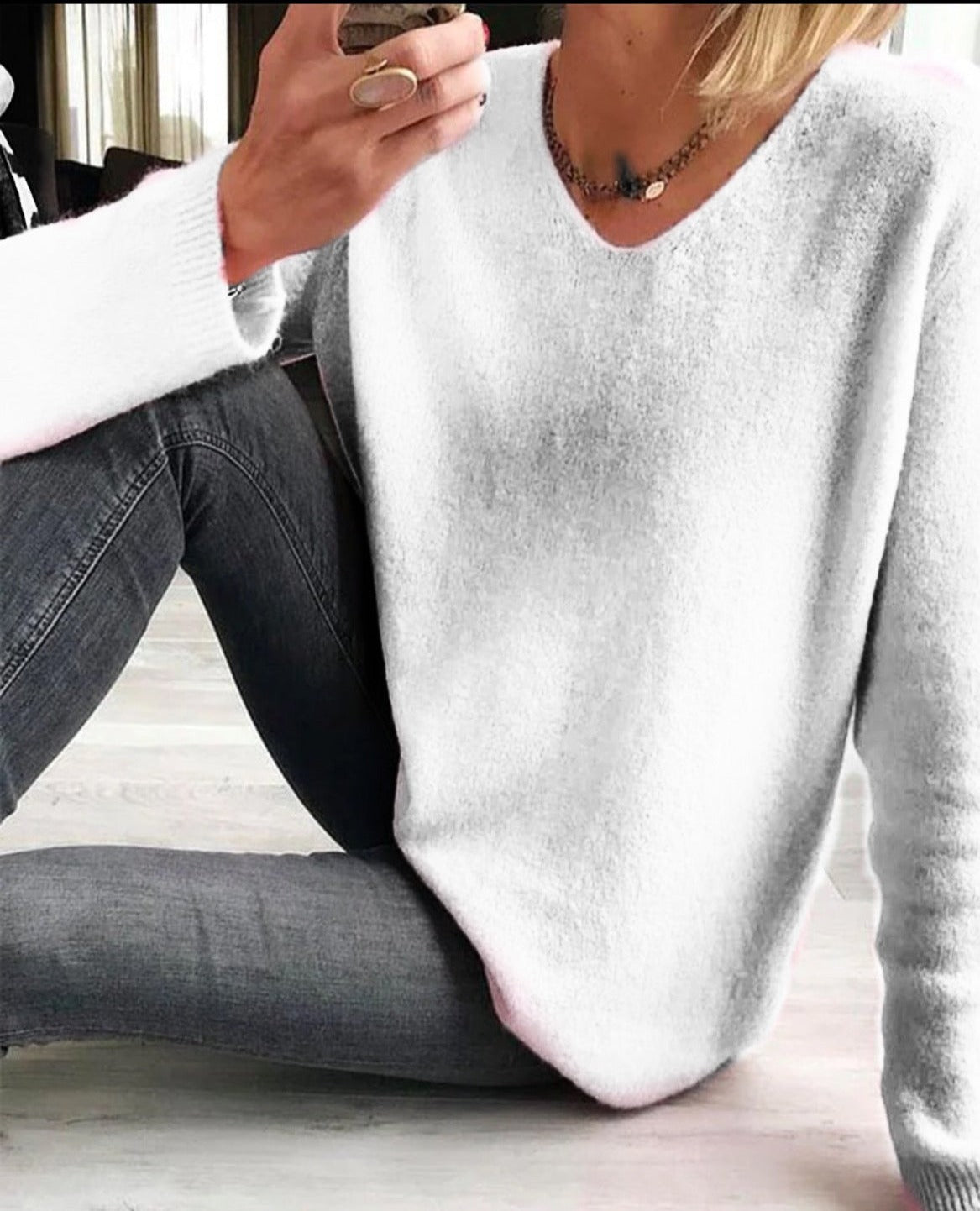 WW | Easy Long-Sleeved Jumper