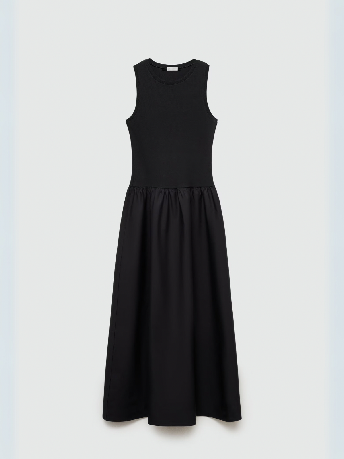 WW | Hals Casual Stitching Vest Kleid