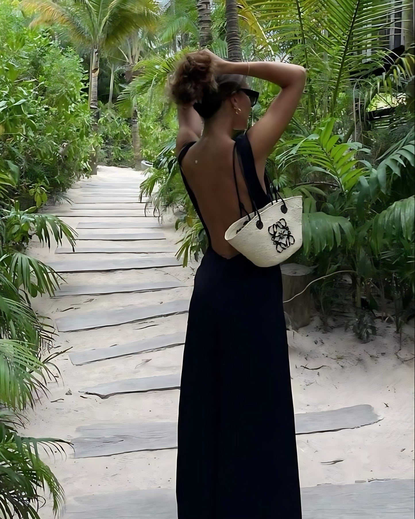 WW | Strohtasche Mit Details