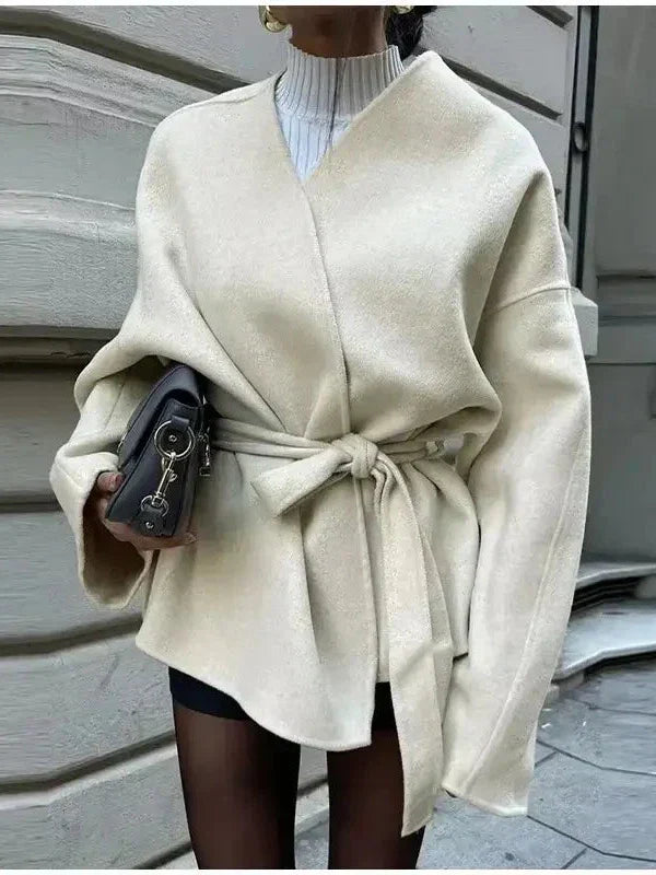 WW | Schnürjacke mit Gürtel
