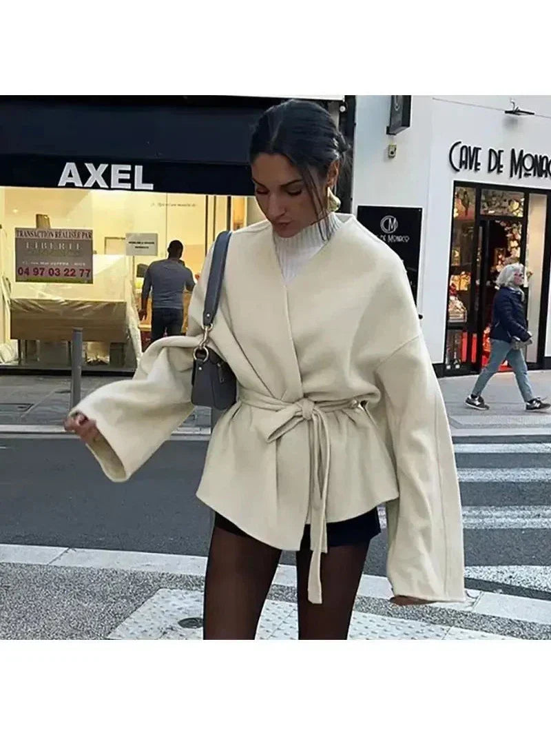 WW | Schnürjacke mit Gürtel