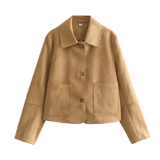 WW | Winter Jacket with Button Closure Long Sleeves