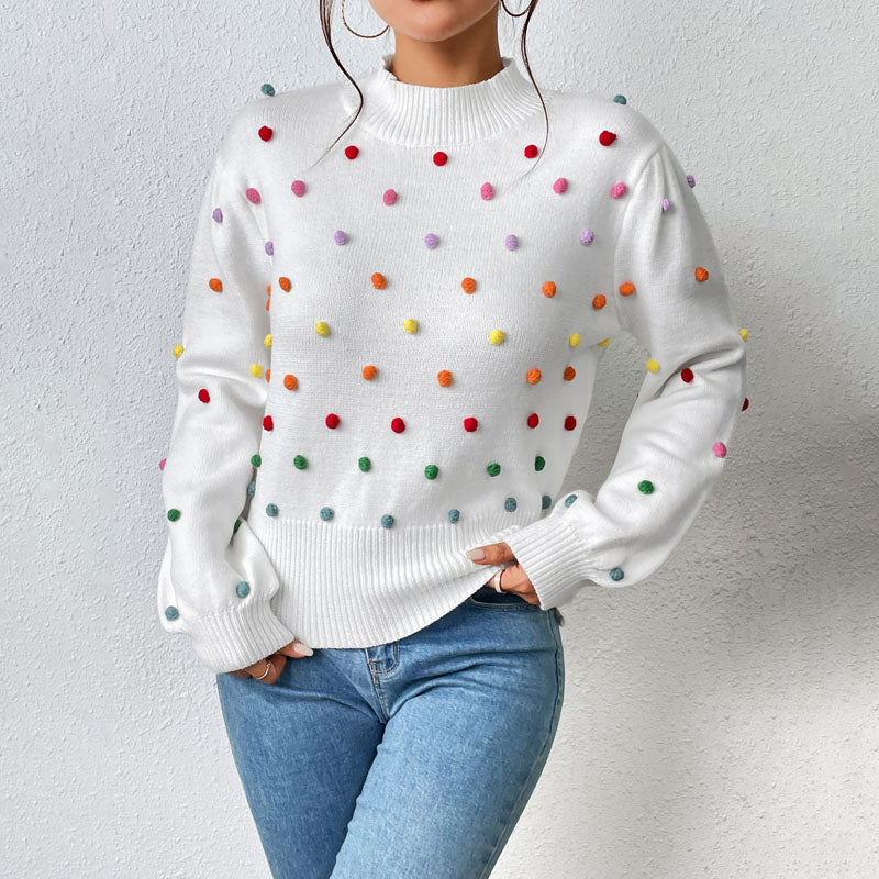 WW | Modischer, Lässiger Strickpullover