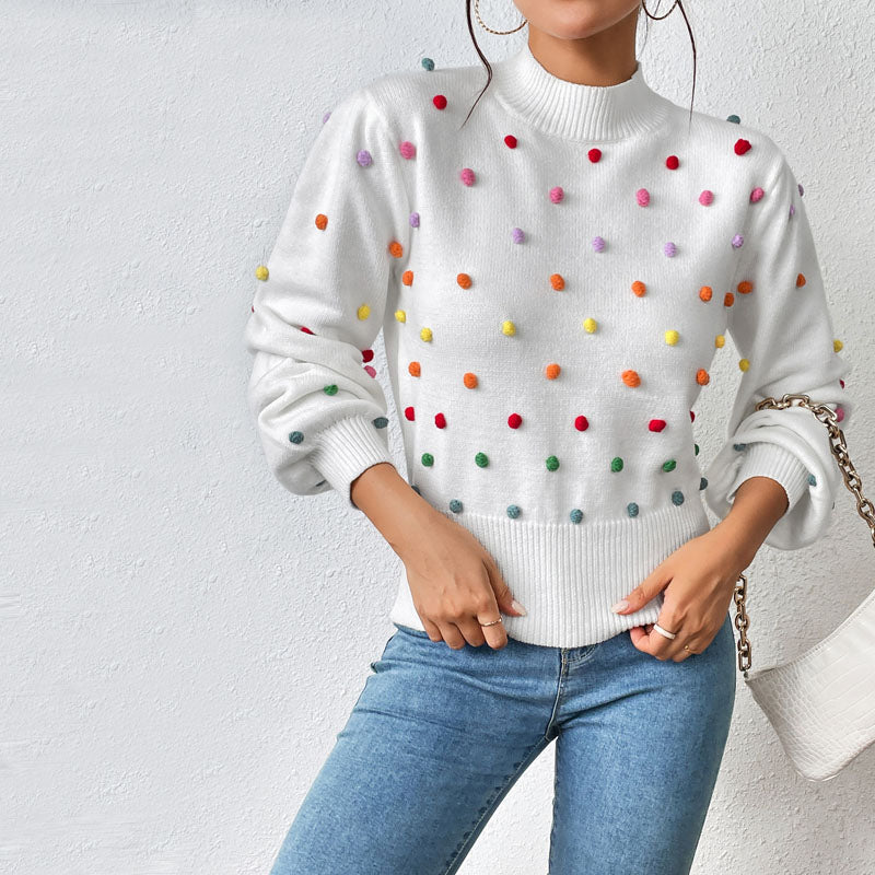 WW | Modischer, Lässiger Strickpullover