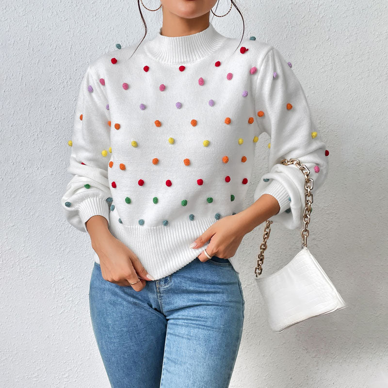 WW | Modischer, Lässiger Strickpullover