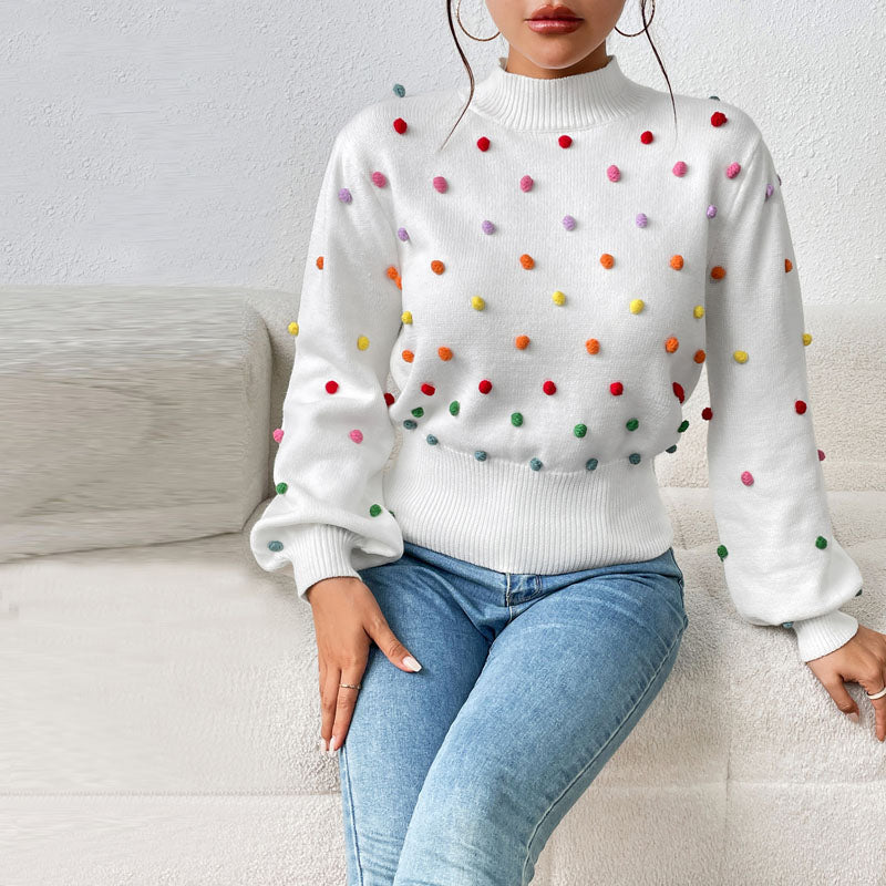 WW | Modischer, Lässiger Strickpullover