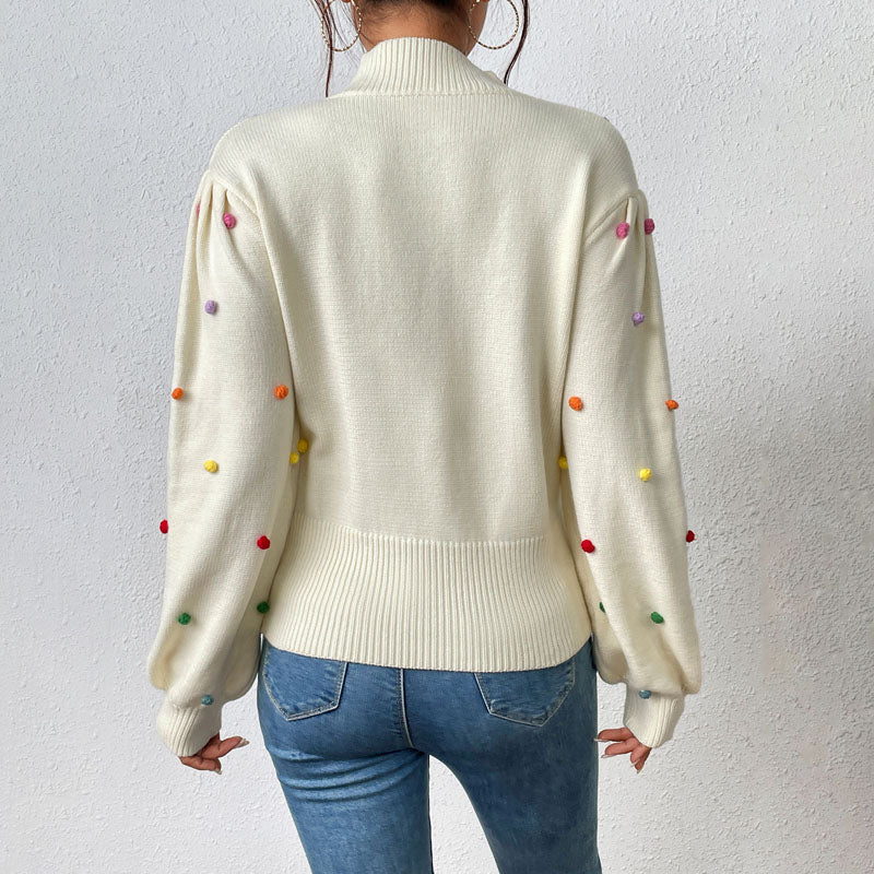 WW | Modischer, Lässiger Strickpullover