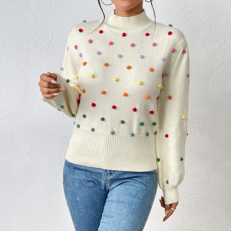 WW | Modischer, Lässiger Strickpullover