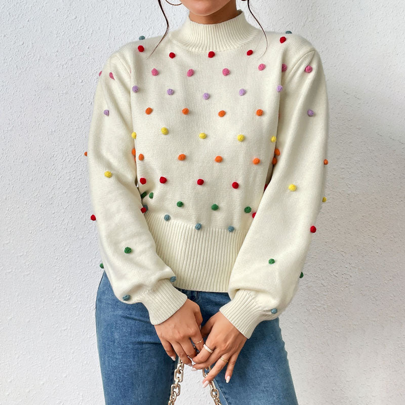 WW | Modischer, Lässiger Strickpullover