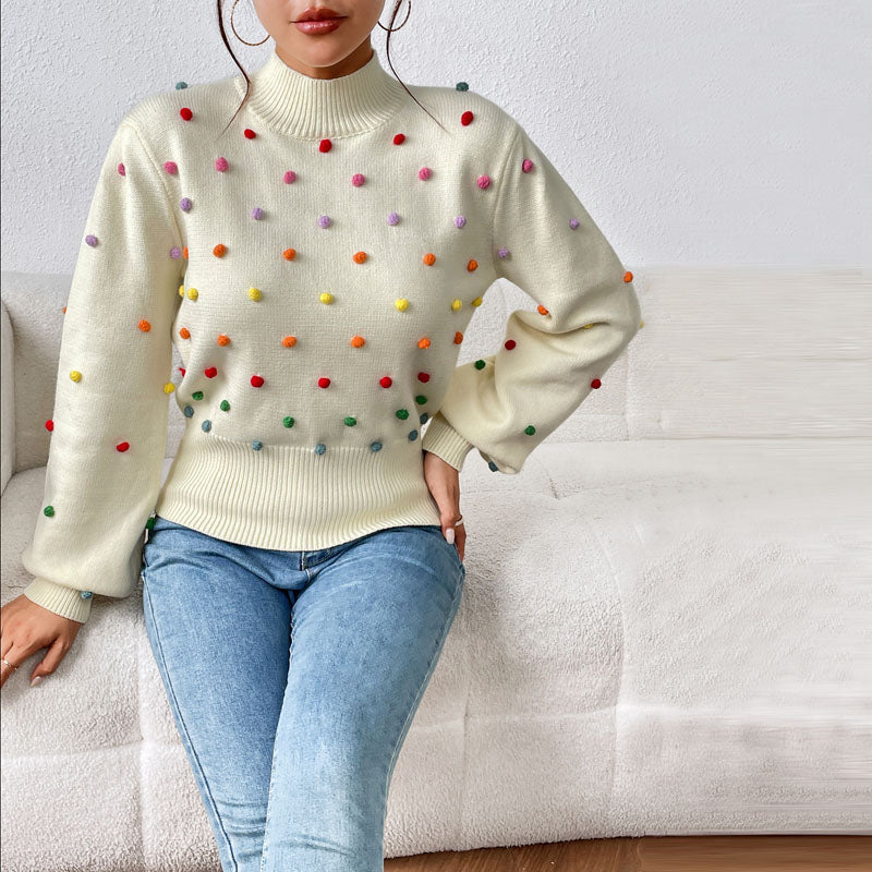 WW | Modischer, Lässiger Strickpullover