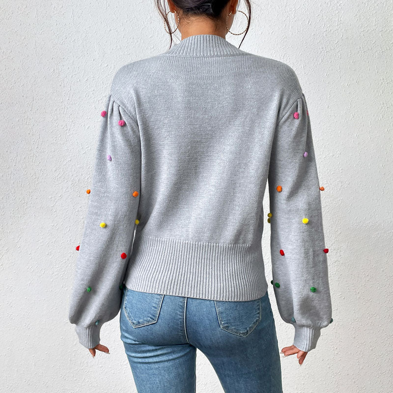WW | Modischer, Lässiger Strickpullover