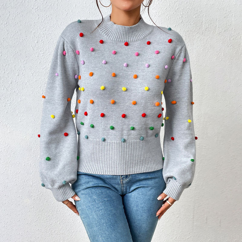 WW | Modischer, Lässiger Strickpullover