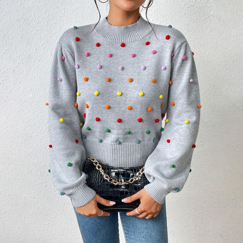 WW | Modischer, Lässiger Strickpullover