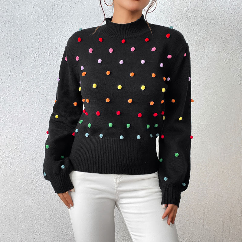 WW | Modischer, Lässiger Strickpullover