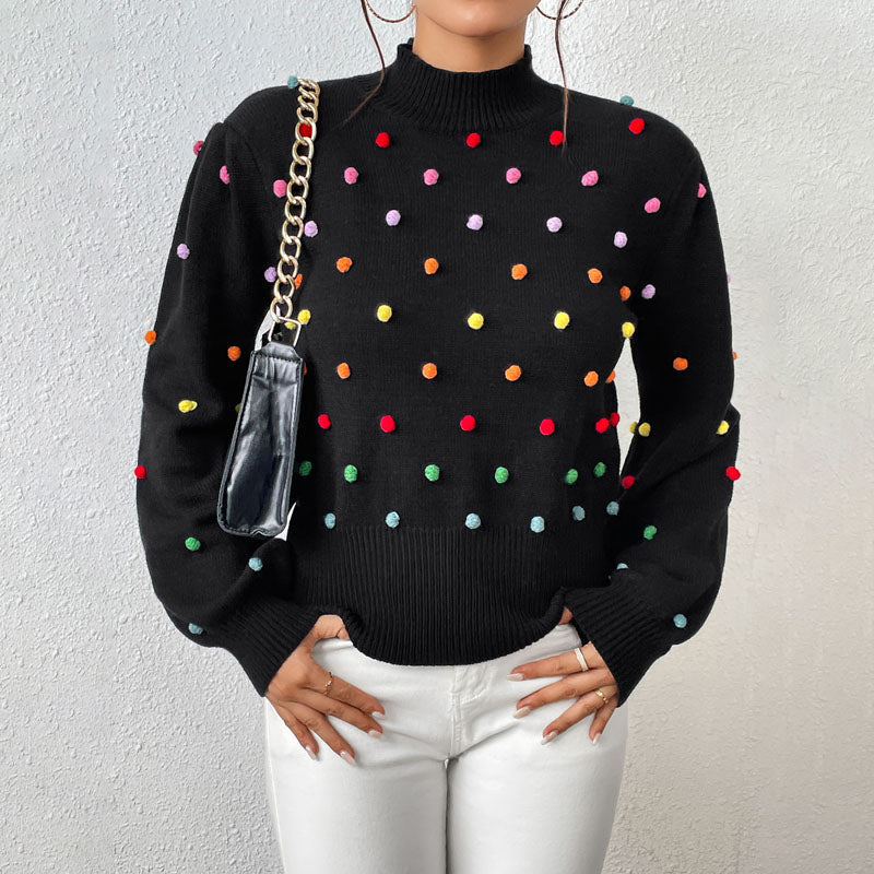 WW | Modischer, Lässiger Strickpullover