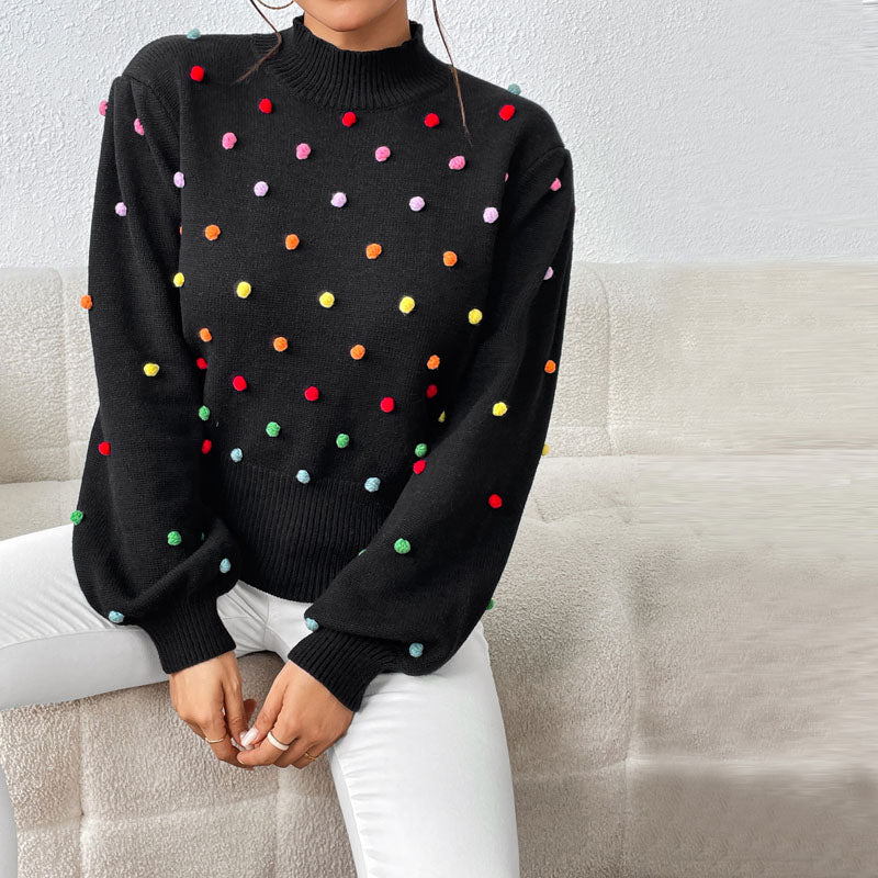 WW | Modischer, Lässiger Strickpullover