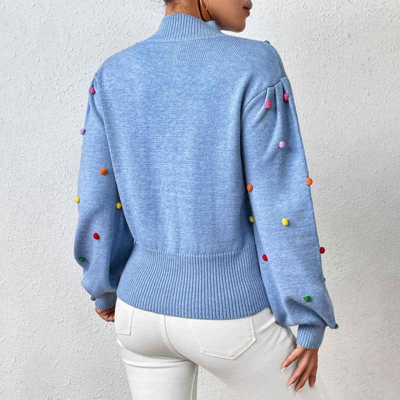 WW | Modischer, Lässiger Strickpullover