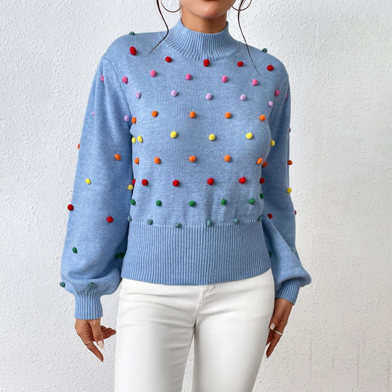WW | Modischer, Lässiger Strickpullover