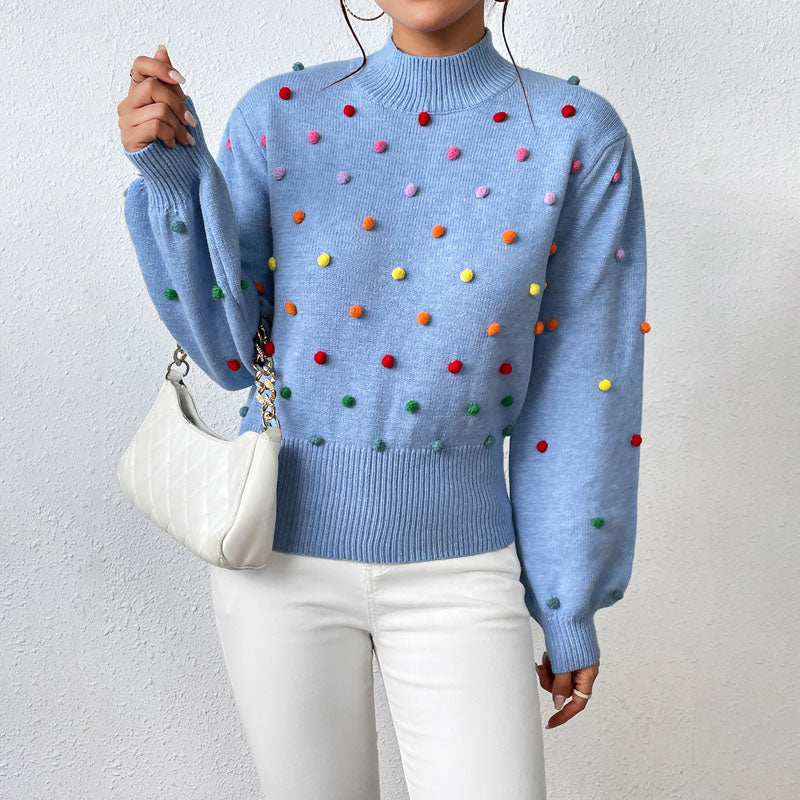 WW | Modischer, Lässiger Strickpullover