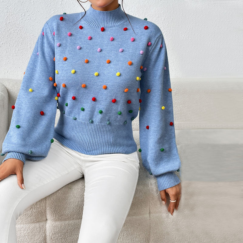 WW | Modischer, Lässiger Strickpullover