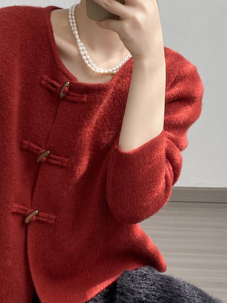 WW | Red Crew-Neck Sweater