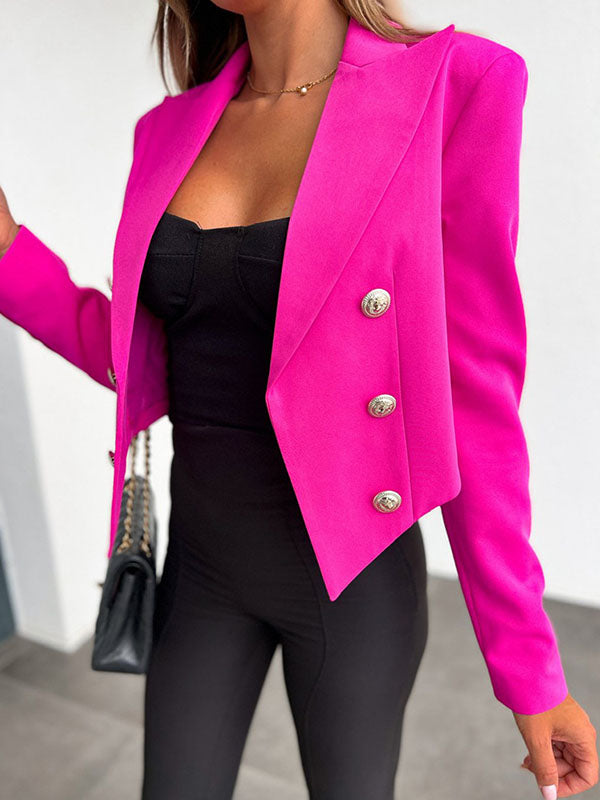 WW | Cropped Blazer Für Moderne Eleganz Und Flair Für Frauen