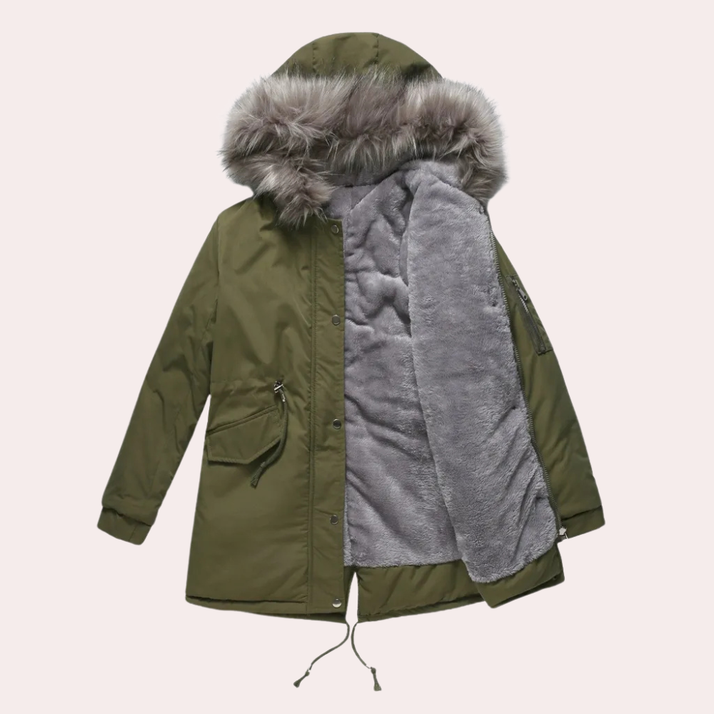 WW | Langer Mantel für Frauen mit Elegantem Stil