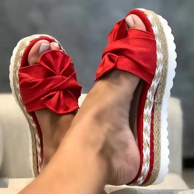 WW | Elegante Plateau Modische Sandalen Damen Sommer