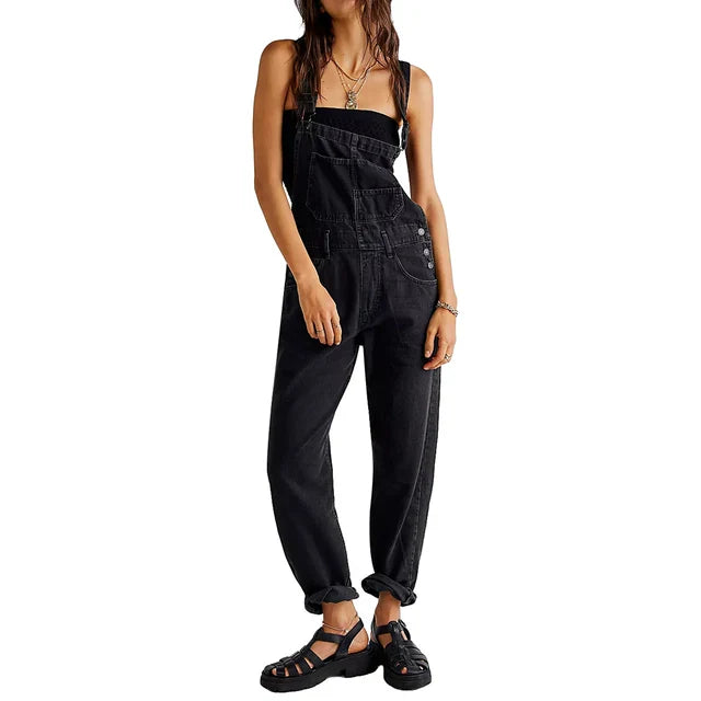 WW | Stylish Denim Overalls With A Relaxed Fit