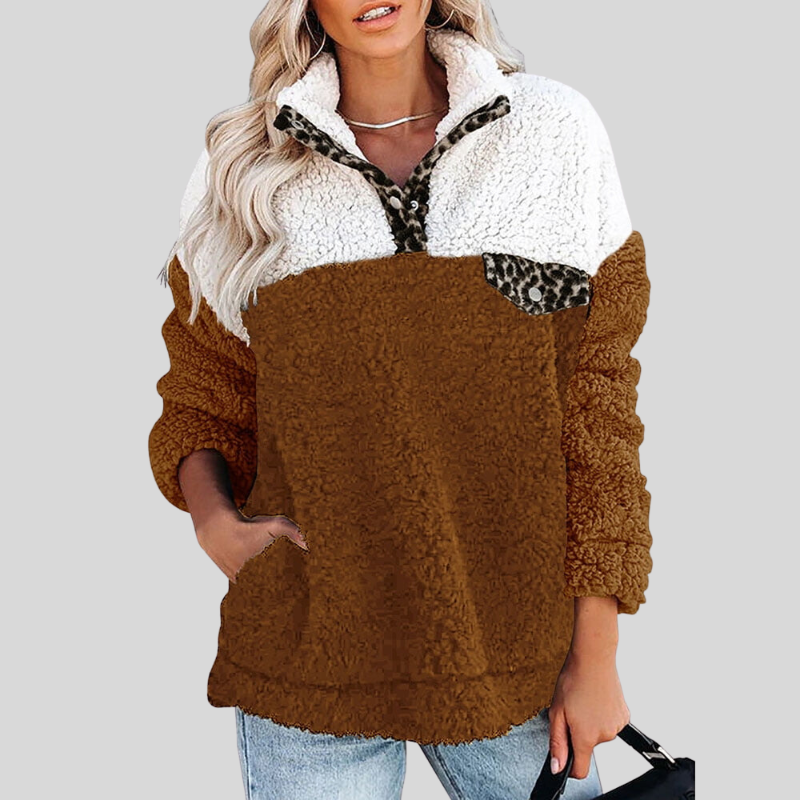WW | Comfortable, Warm Women's Pullover with Stylish Design Elements