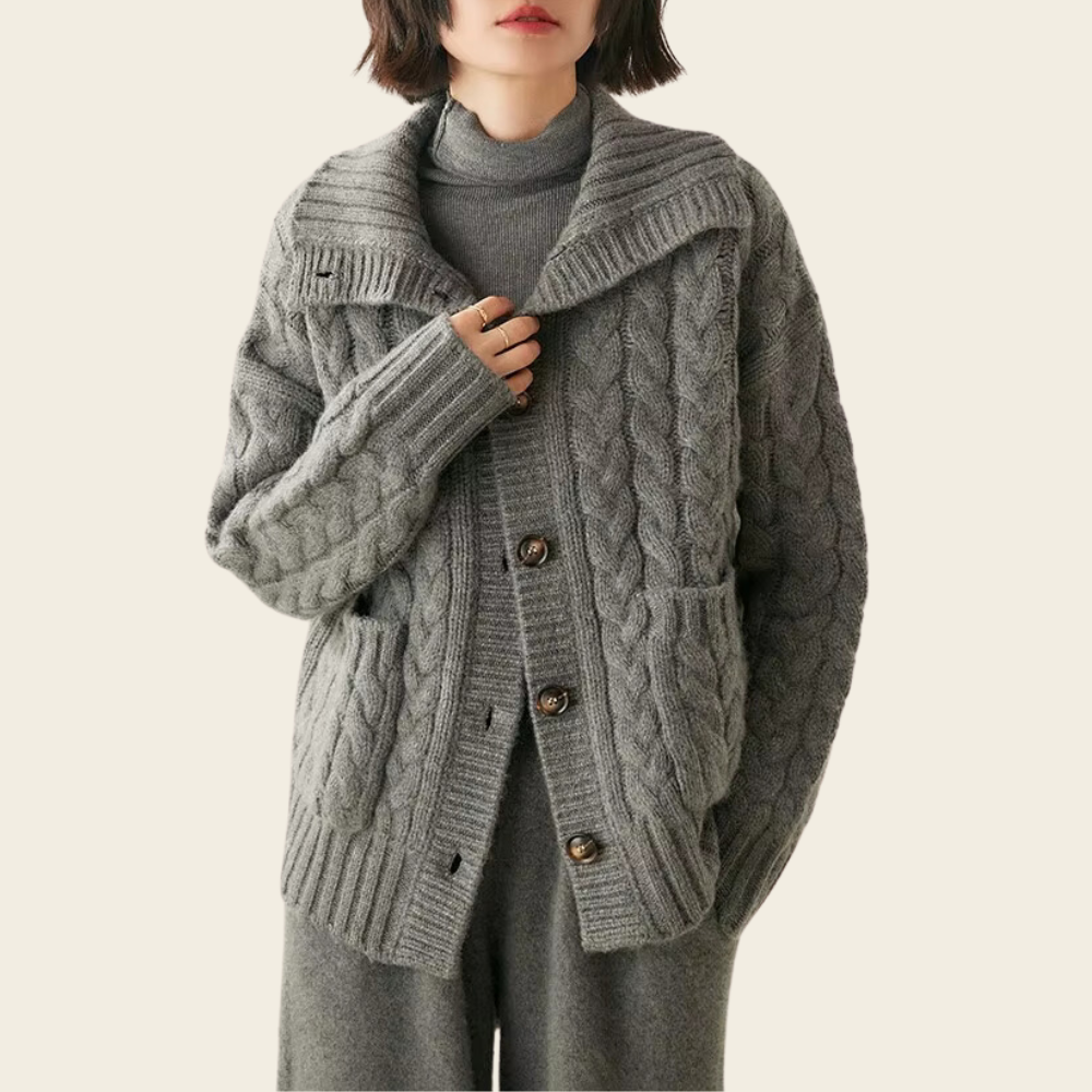 WW | Women's Turtleneck Cardigan
