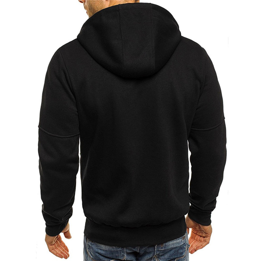 WW | Herren Kapuzenpullover mit Kapuze und Reißverschluss