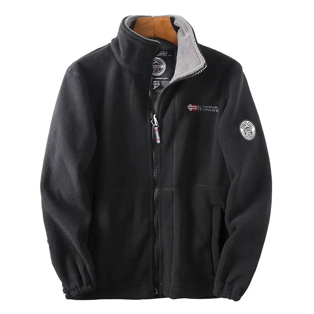 WW | Eleganter und warmer Wintermantel für Männer aus hochwertigem Fleece