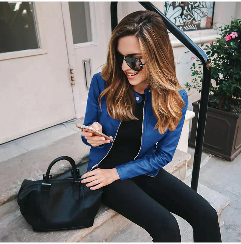 WW | Stylish Leather Jacket for Women