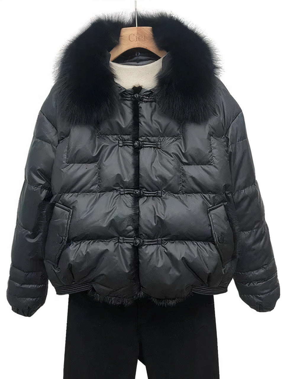WW | Warm, vintage women's puffer coat