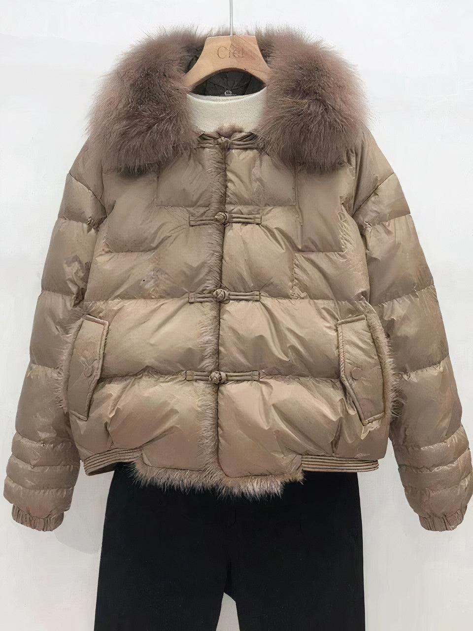 WW | Warm, vintage women's puffer coat