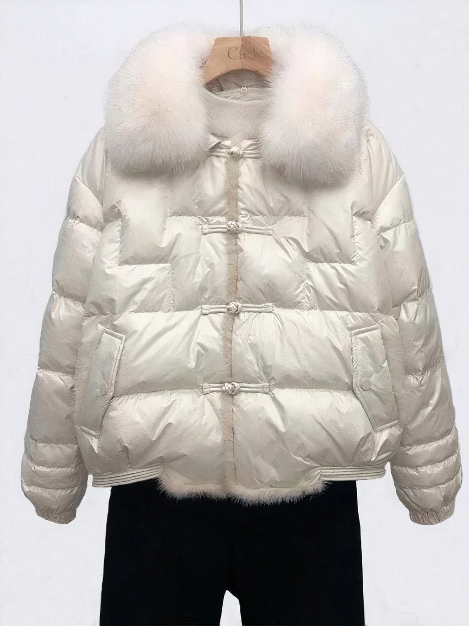 WW | Warm, vintage women's puffer coat