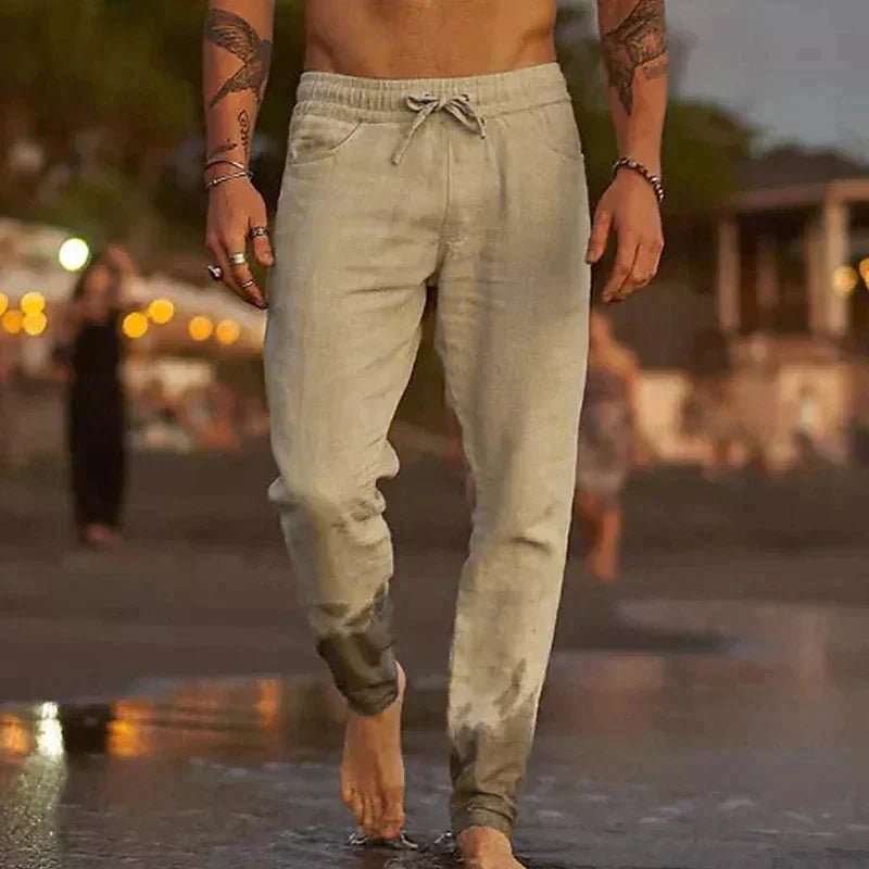 WW | Lässige Leinenhose Für Herren